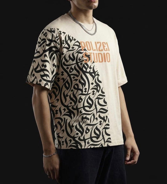 Calligraphy Crest T-SHIRT