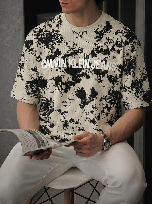 Oversized T-Shirt for Men | Premium Cotton Streetwear — Zevura Pakistan